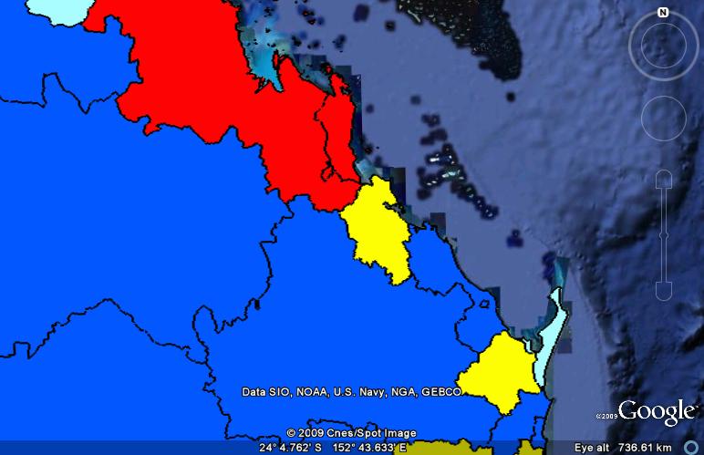 Central Queensland (including Hervey Bay)