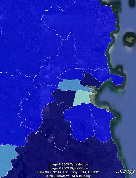 2008 referendum turnout levels in Dublin.