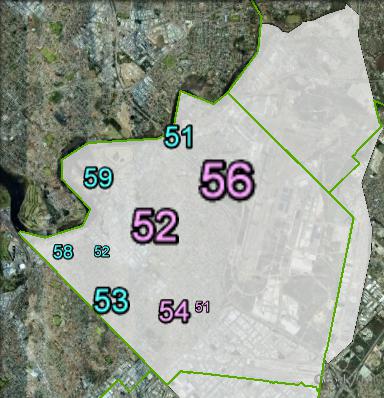 Two-party-preferred votes in Belmont at the 2013 WA state election.