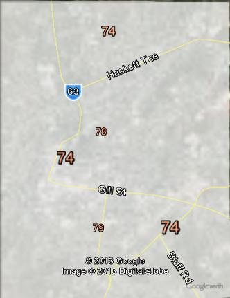 Two-candidate-preferred votes in the Charters Towers part of Kennedy at the 2010 federal election.