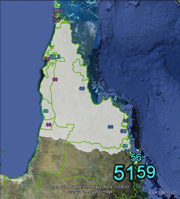 Two-party-preferred votes in Leichhardt at the 2010 federal election.