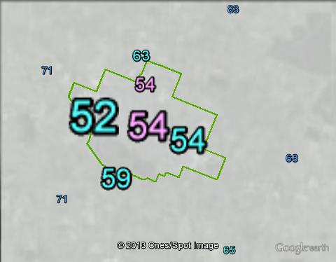 Two-party-preferred votes in Mount Gambier at the 2010 federal election.