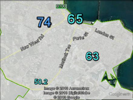 Two-party-preferred votes in Port Lincoln at the 2010 federal election.