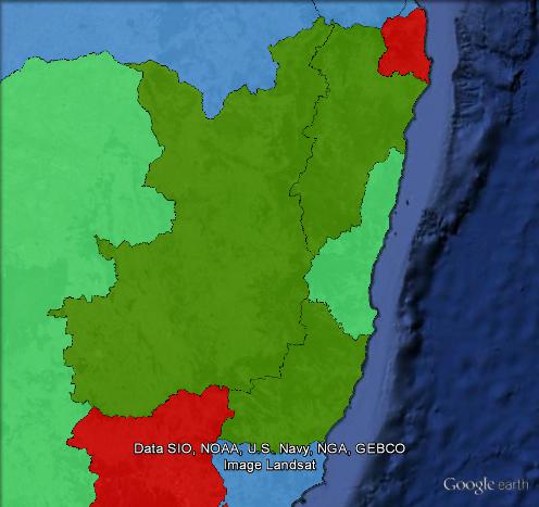 Results of the 2013 federal election in northern NSW.