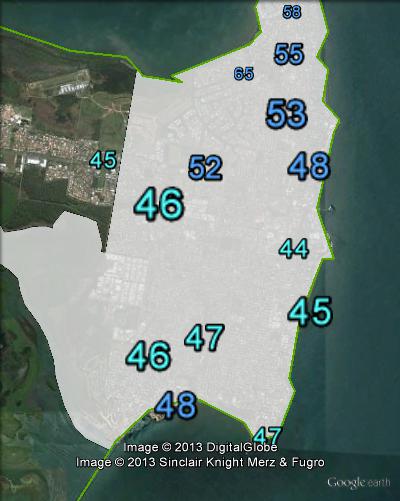LNP primary votes in Redcliffe at the 2012 Queensland state election.