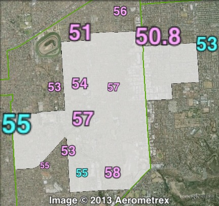 Two-party-preferred votes in Elder at the 2010 state election.