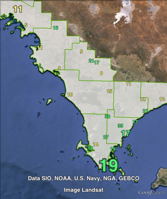 National Party primary votes in Flinders at the 2010 state election.