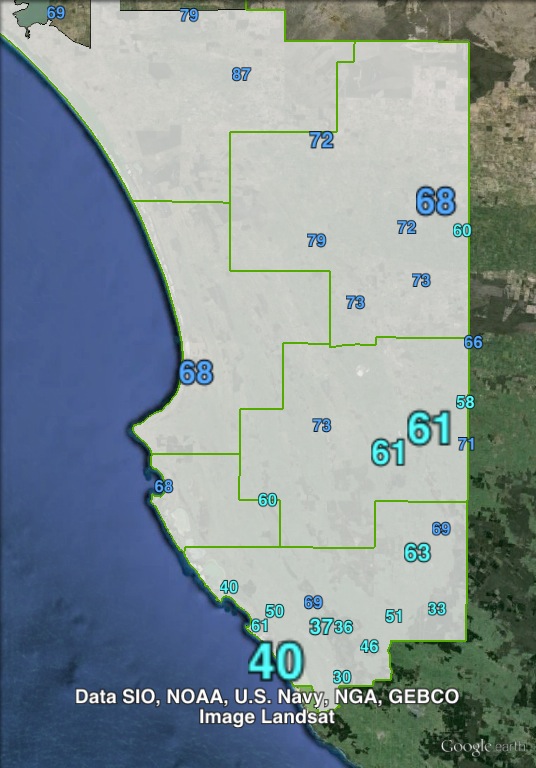 Liberal primary votes in MacKillop at the 2010 state election.