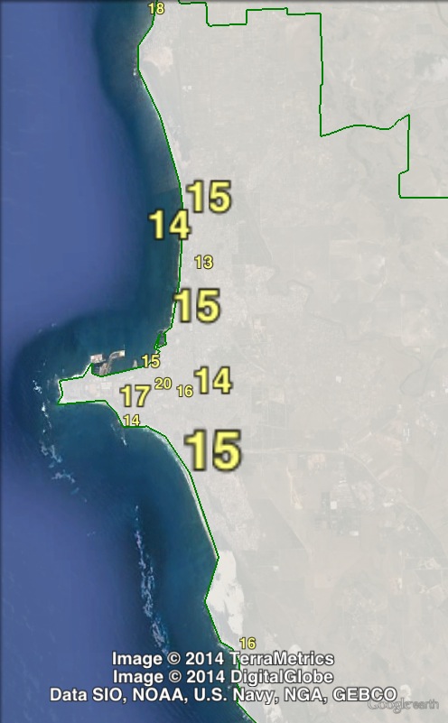 Nationals Senate votes in Geraldton at the 2013 federal election.