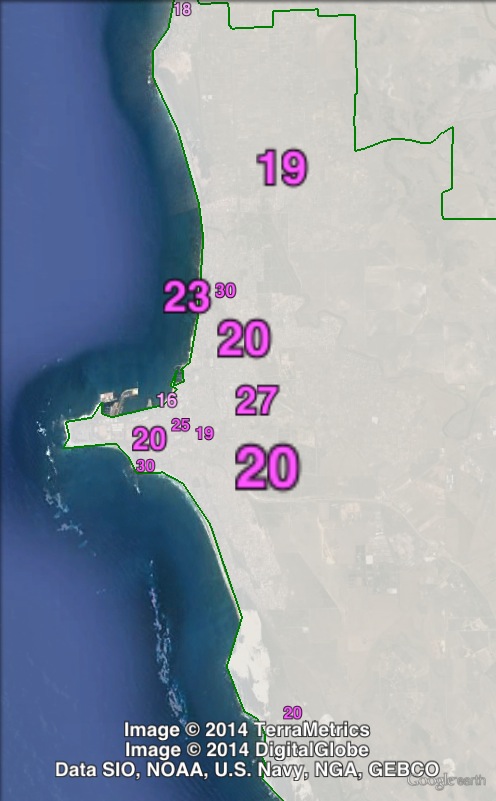 Labor Senate votes in Geraldton at the 2013 federal election.