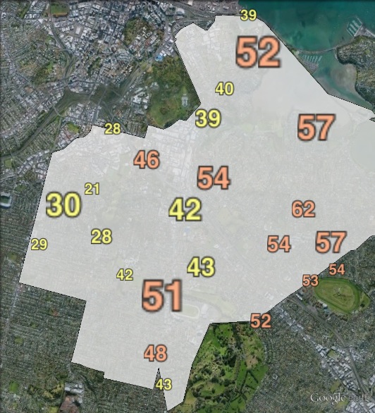 ACT candidate votes in Epsom at the 2011 general election.