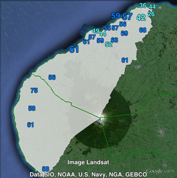 National party votes in New Plymouth at the 2011 general election.