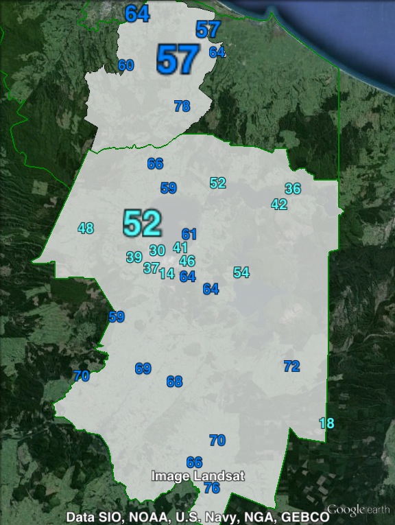 National party votes in Rotorua at the 2011 general election.