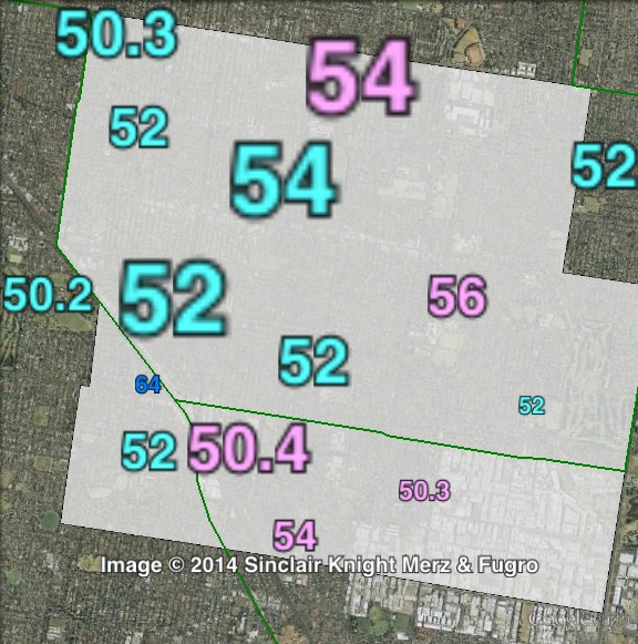 Two-party-preferred votes in Bentleigh at the 2010 Victorian state election.