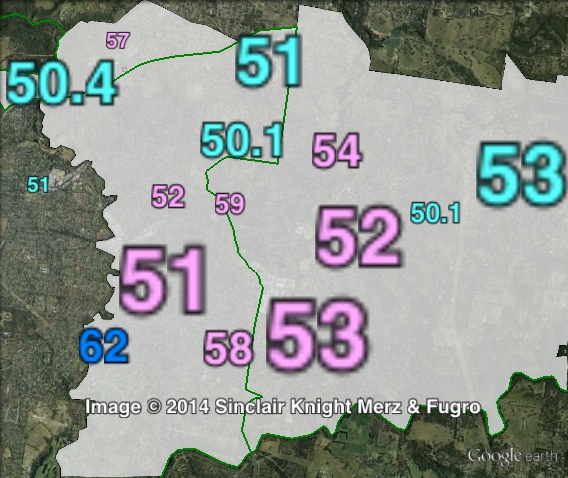 Two-party-preferred votes in Eltham at the 2010 Victorian state election.