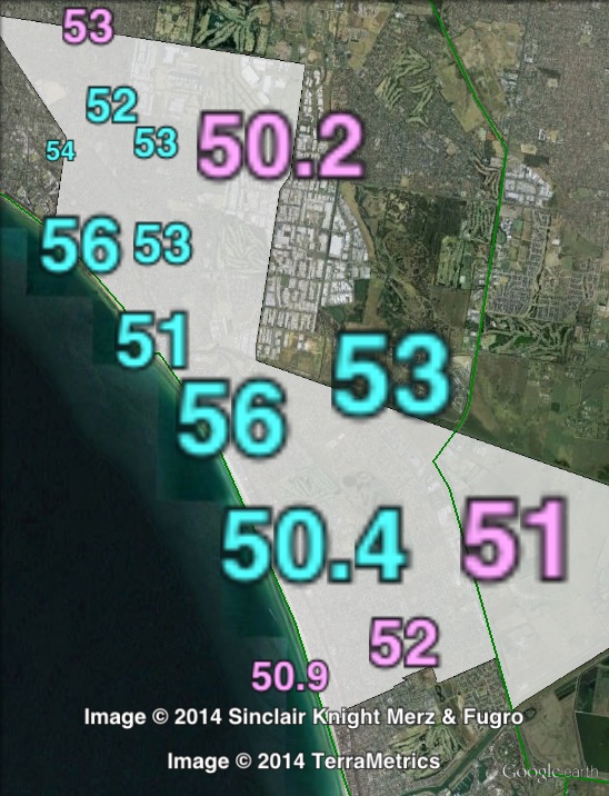 Two-party-preferred votes in Mordialloc at the 2010 Victorian state election.