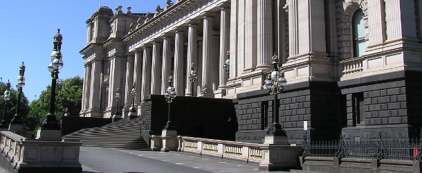 Image taken from http://en.wikipedia.org/wiki/File:Victoria_Parliament_House_Melbourne.jpg