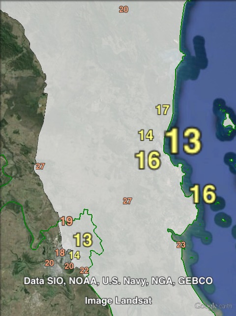 Katter's Australian Party primary votes in Keppel at the 2012 Queensland state election.