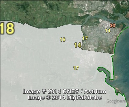 Katter's Australian Party primary votes in the Mackay part of Mirani at the 2012 Queensland state election.