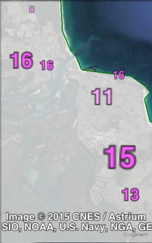 Labor primary votes in Forster-Tuncurry at the 2011 NSW state election.