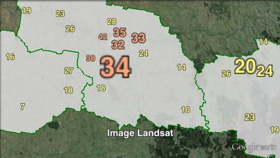 Primary votes for independent candidate Joe McGirr in Wagga Wagga at the 2011 NSW state election.