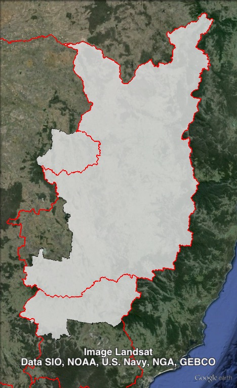 Map of New England's 2013 and 2016 boundaries. 2013 boundaries marked as red lines, 2016 boundaries marked as white area. Click to enlarge.