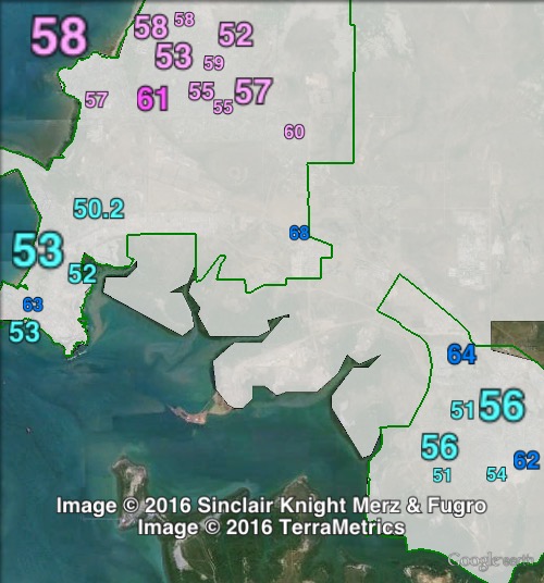 Two-party-preferred votes in Solomon at the 2013 federal election.