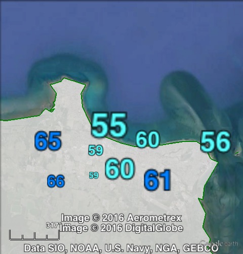 Two-party-preferred votes on the Fraser Coast at the 2013 federal election.