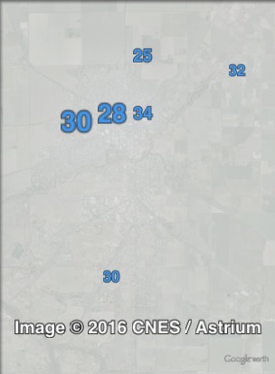 Liberal primary votes in Horsham at the 2013 federal election.