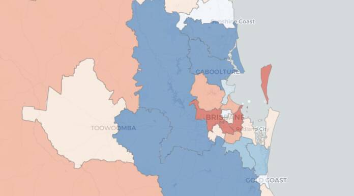Population figures published for QLD federal redistribution